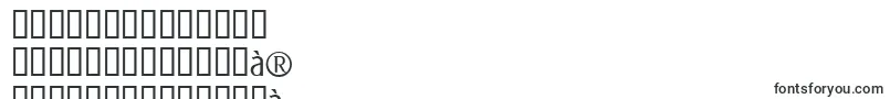 フォントGreetings – タミル文字