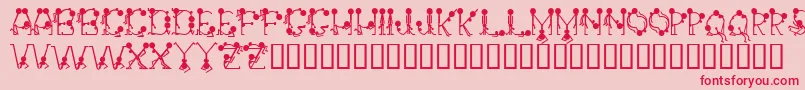 More about Groupsex Font Groupsex Font – Red Fonts on Pink Background