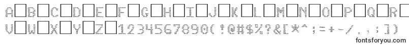 PinballData-Schriftart – Schriften für Google Chrome