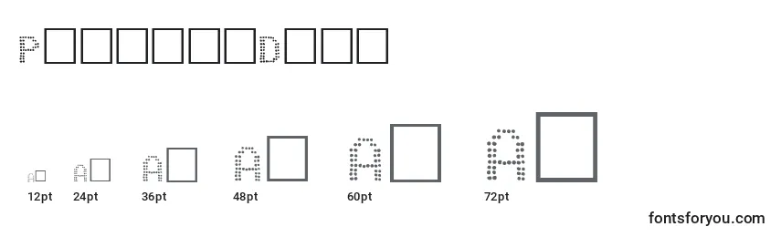 PinballData Font Sizes