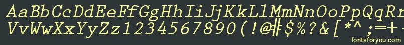 Más sobre la fuente PrestigetwoBolditalic fuente PrestigetwoBolditalic – Fuentes Amarillas Sobre Fondo Negro