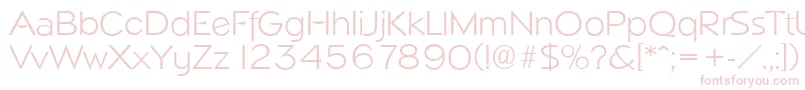 NapoliserialLightRegular Font – Pink Fonts