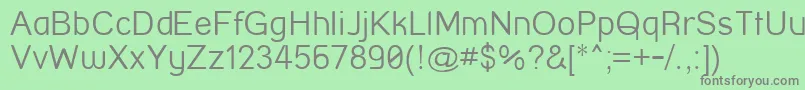 More about StreetCornerThin Font StreetCornerThin Font – Gray Fonts on Green Background