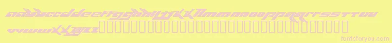 Más sobre la fuente Bjork fuente Bjork – Fuentes Rosadas Sobre Fondo Amarillo