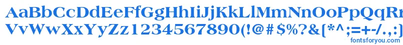 AmericanastdExtrabold Font – Blue Fonts