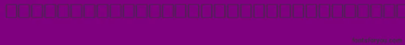 Koi8Architect-fontti – mustat fontit violetilla taustalla