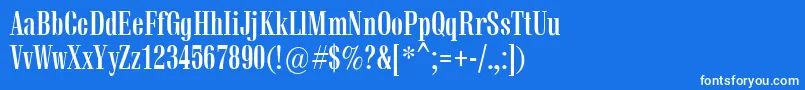 Подробнее о шрифте Vetrenb Шрифт Vetrenb – белые шрифты на синем фоне