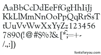 G790RomanRegular font – Fonts Starting With G