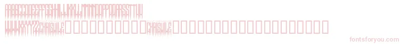 フォントSpikedRegular – ピンクのフォント