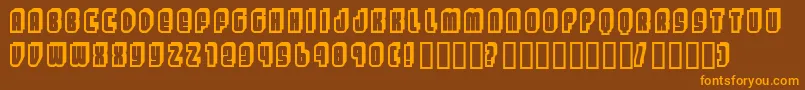 Подробнее о шрифте Letters Шрифт Letters – оранжевые шрифты на коричневом фоне