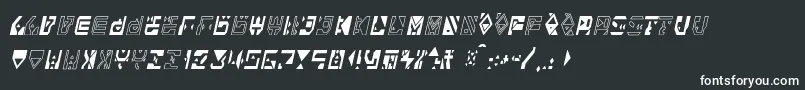 Шрифт Alianna – белые шрифты