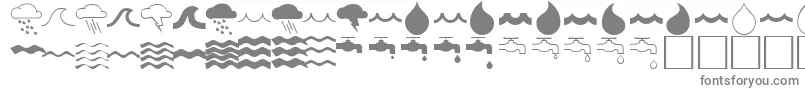 WaterfontRegular Font – Gray Fonts
