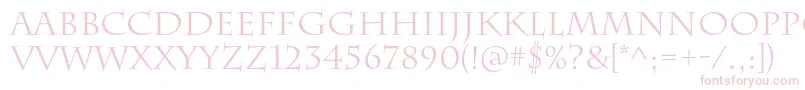 CharlemagnestdRegular Font – Pink Fonts on White Background