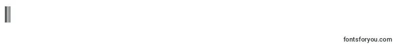 フォントCode39digitstt – フォント数字3