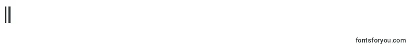 フォントCode39digitstt – フォント数字8