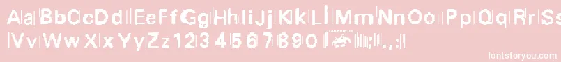 Purge.Fontvir.Us Font – White Fonts on Pink Background