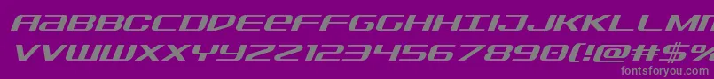 Sdfitalフォントについての詳細 フォントSdfital – 紫の背景に灰色の文字