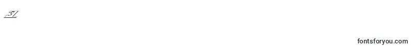 TopSpeedOutline Font – Fonts for Digit 3