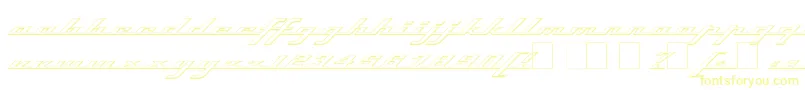 Weitere Informationen zur TopSpeedOutline-Schriftart TopSpeedOutline-Schriftart – Gelbe Schriften