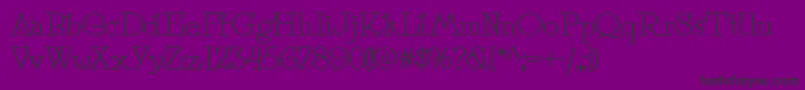 fuente Speedball No 2 Nf – Fuentes Negras Sobre Fondo Morado