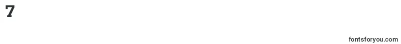 CalvertmtstdBold Font – Fonts for Digit 7