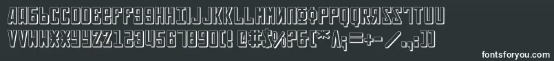Soviet3D Font – White Fonts