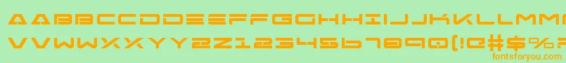 More about FreeAgentBoldExpanded Font FreeAgentBoldExpanded Font – Orange Fonts on Green Background