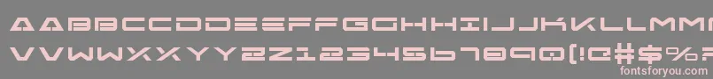 FreeAgentBoldExpanded Font – Pink Fonts on Gray Background