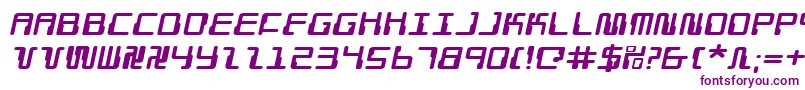 DroidLoverExpandedItalic Font – Purple Fonts