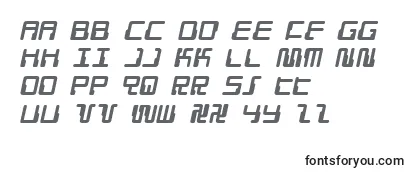 DroidLoverExpandedItalic Font