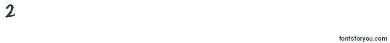 Eraserregular Font – Fonts for Digit 2
