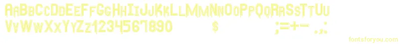 AnyMeritousSt Font – Yellow Fonts