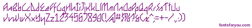 Ergonome Font – Purple Fonts