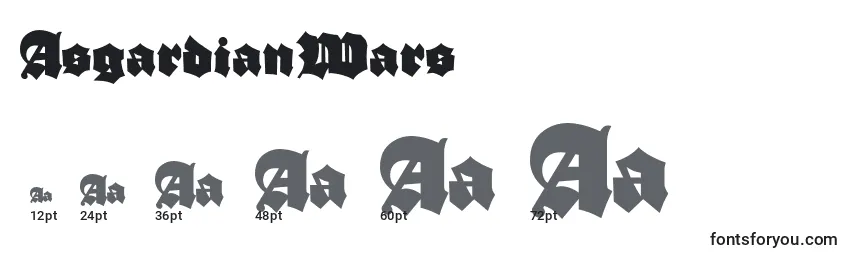 AsgardianWars Font Sizes