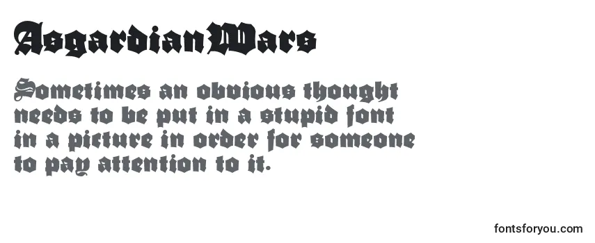 AsgardianWars Font