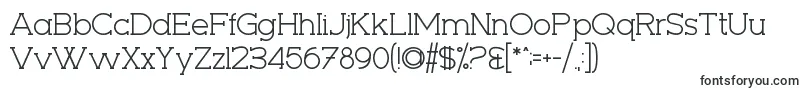 Шрифт Seriffic – шрифты с засечками