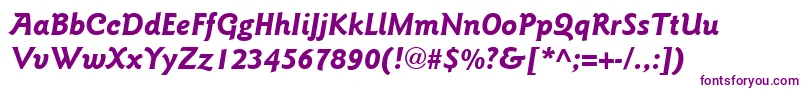 ItcGoudySansLtBoldItalic Font – Purple Fonts