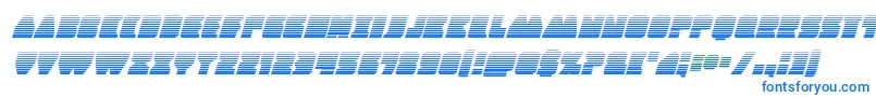 Contourofdutygradital Font – Blue Fonts on White Background