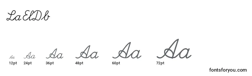 LaElDb Font Sizes