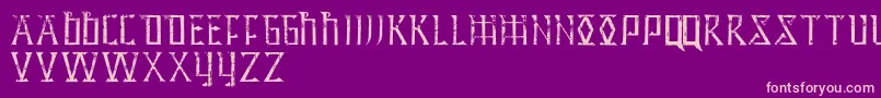 More about HiddenArchivesPersonnalUseOnly Font HiddenArchivesPersonnalUseOnly Font – Pink Fonts on Purple Background