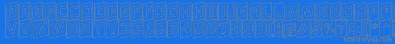 More about AConceptottlcmotlupnr Font AConceptottlcmotlupnr Font – Gray Fonts on Blue Background