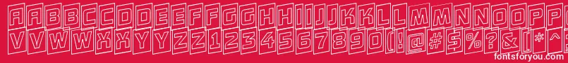 More about AConceptottlcmotlupnr Font AConceptottlcmotlupnr Font – White Fonts on Red Background