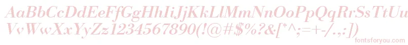 BodoniClassicoBolditalic Font – Pink Fonts