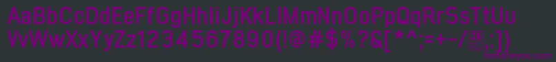 EarlyTimesBoldDemo Font – Purple Fonts on Black Background