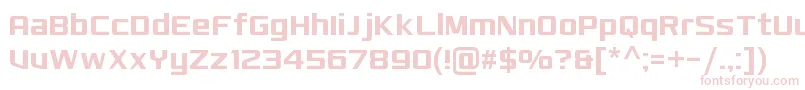 MonkirtaPursuitNc-Schriftart – Rosa Schriften