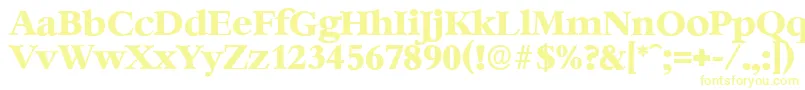 BernsteinserialXboldRegular Font – Yellow Fonts