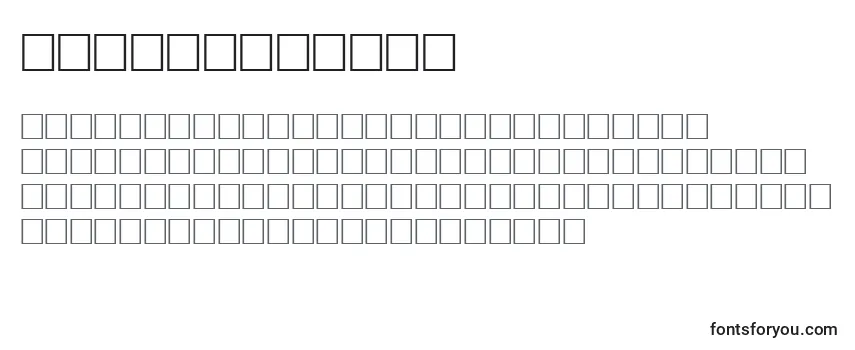 Revisão da fonte QuietRegular