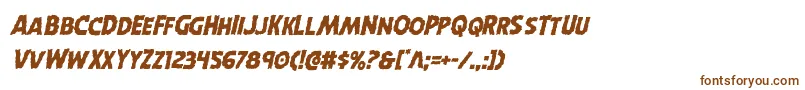 Horroweenital Font – Brown Fonts