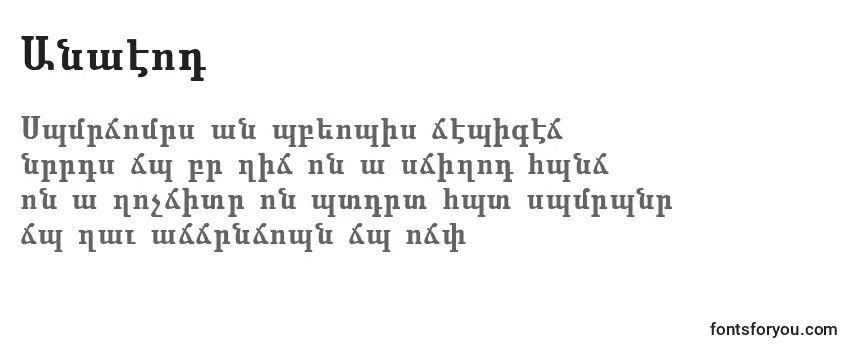 Anahid Font