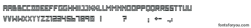 Czcionka WadimGiantOutline – rosta typografia